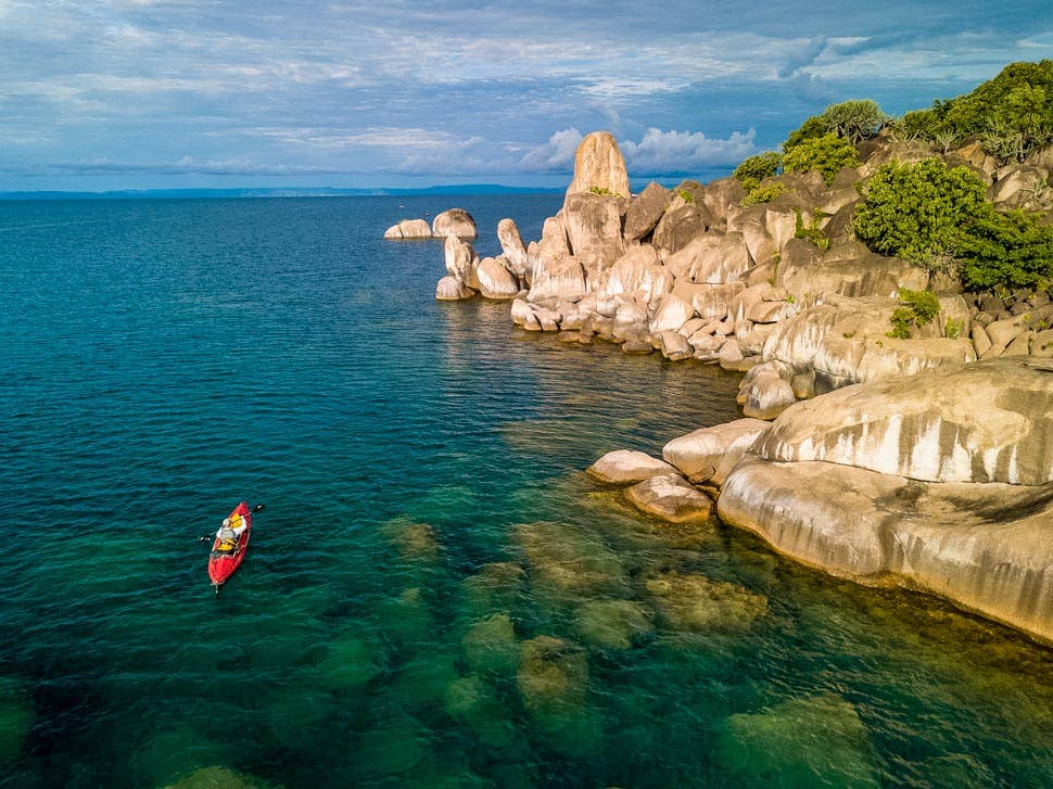 Lake Tanganyika scenery